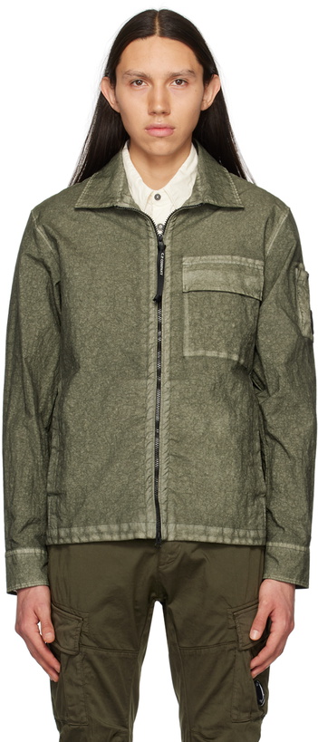 Photo: C.P. Company Green Co-Ted Jacket