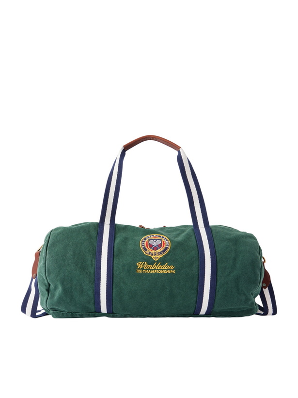 Photo: Polo Ralph Lauren - Wimbledon Embroidered Cotton Duffle Bag