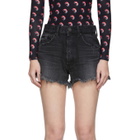 Moussy Vintage Black MV Brady Shorts