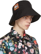 Boramy Viguier Black Twill Bucket Hat