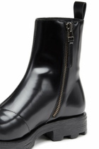 Diesel D-Hammer-Leather Chelsea boots with Oval D toe caps - Boots Mens in Black