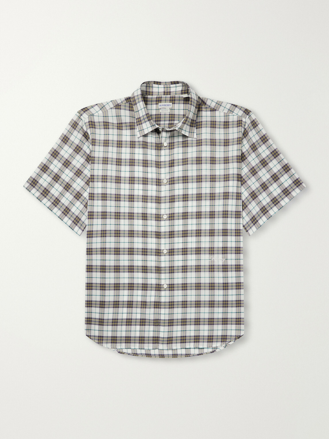 Burberry - Radmar Checked Cotton Shirt - Brown