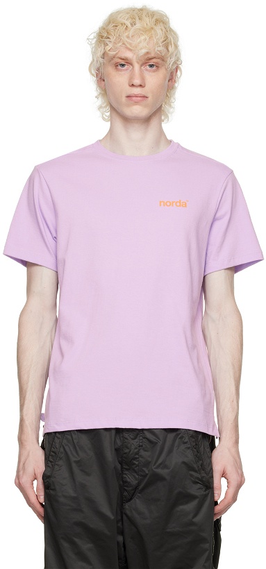 Photo: Norda Purple Printed T-Shirt