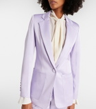 Nina Ricci Crêpe satin blazer