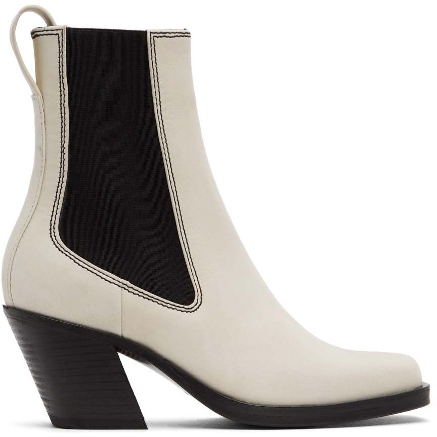 Rag & bone hot sale white boots