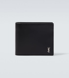 Saint Laurent Tiny Cassandre leather bi-fold wallet