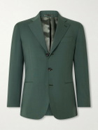 J. Mueser - Weaverly Virgin Wool Suit Jacket - Green