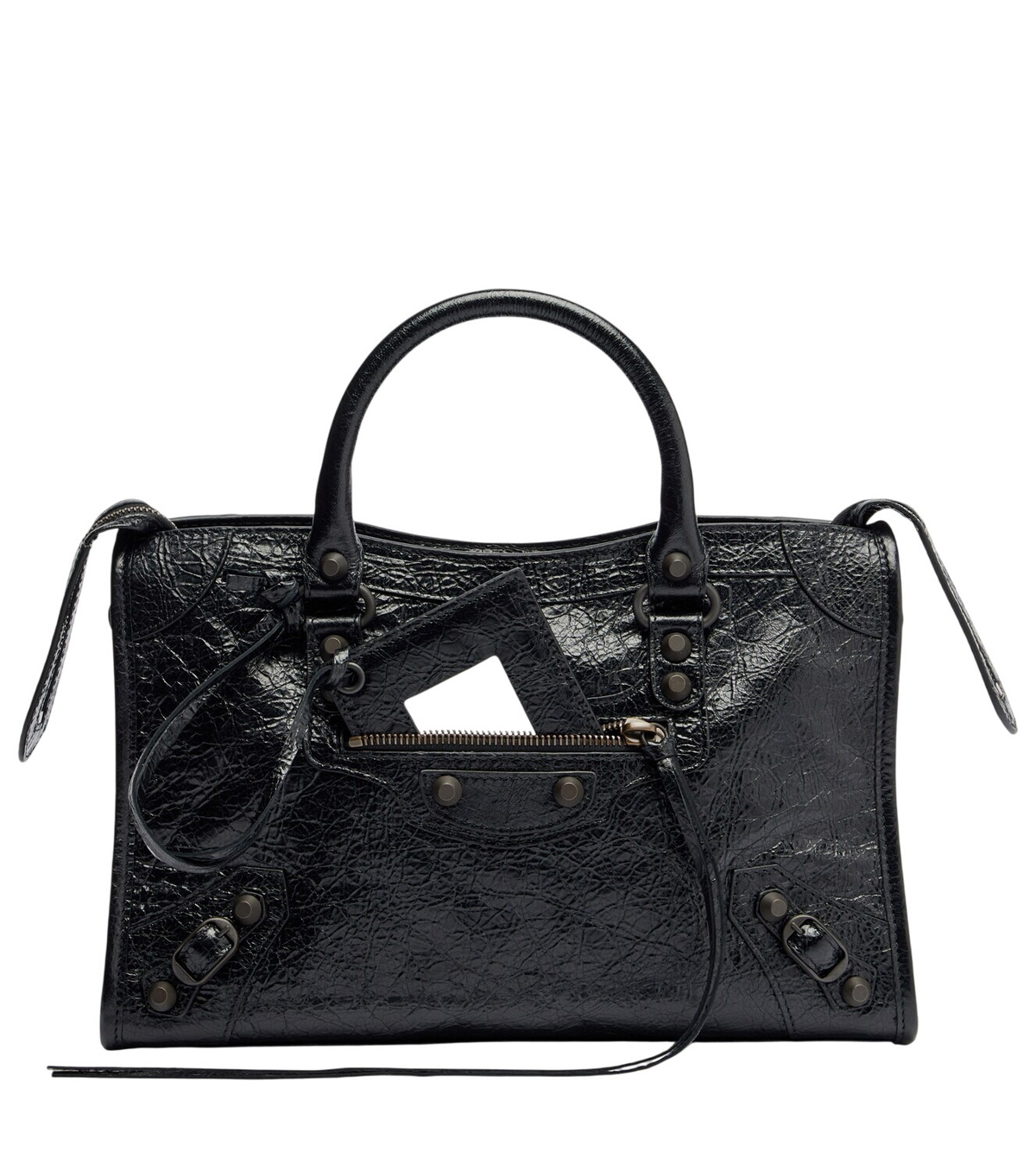 Balenciaga Crush Large floral shoulder bag Balenciaga