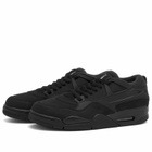 Air Jordan Men's 4 Rm Sneaker in Black/White