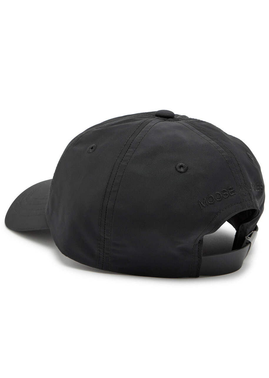 Moose Knuckles Logo Shell cap - Black - One Size