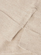Stòffa - Cotton and Silk-Blend T-Shirt - Neutrals