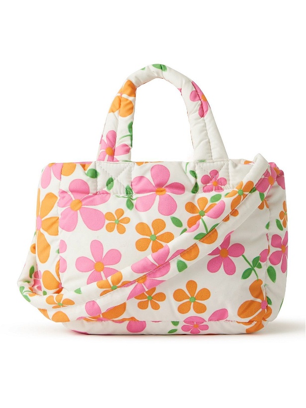 Photo: ERL - Floral-Print Shell Down Messenger Bag