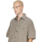 Dita Transparent & Gunmetal Lataro Glasses