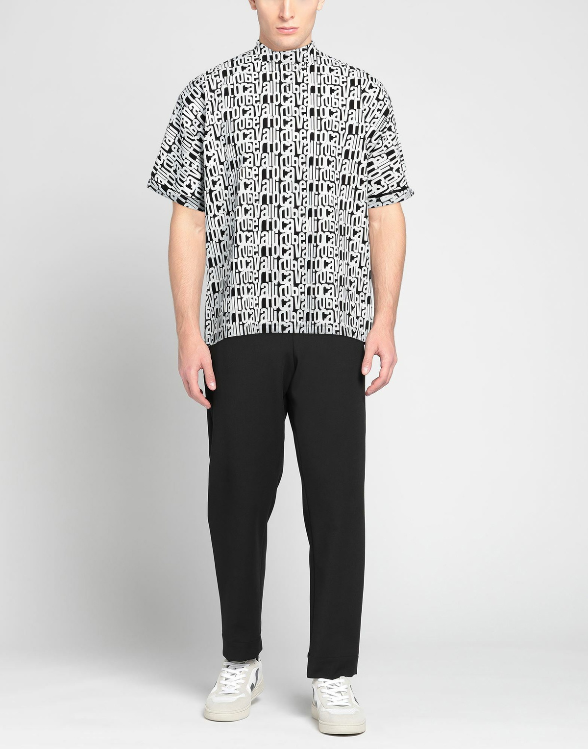 Roberto Cavalli Mens T-shirt in White