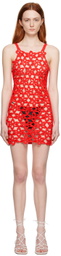 Tach Red Lisbeth Minidress
