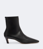 Toteme Leather ankle boots