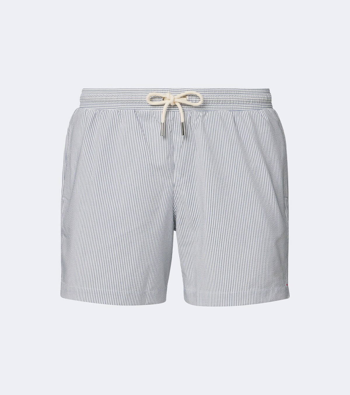 Orlebar Brown Boxer III striped seersucker swim trunks