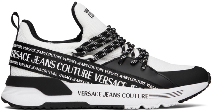 Photo: Versace Jeans Couture White Dynamic Sneakers