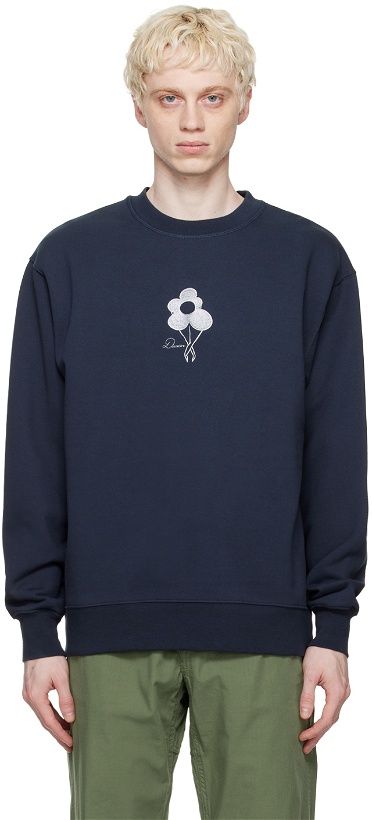 Photo: DANCER Navy Flower Sweatshirt