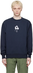 DANCER Navy Flower Sweatshirt