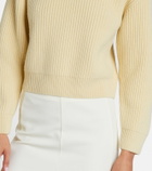 Jil Sander Ribbed-knit wool sweater
