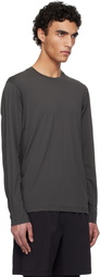 Reigning Champ Gray Lightweight Cordura Training Long Sleeve T-shirt