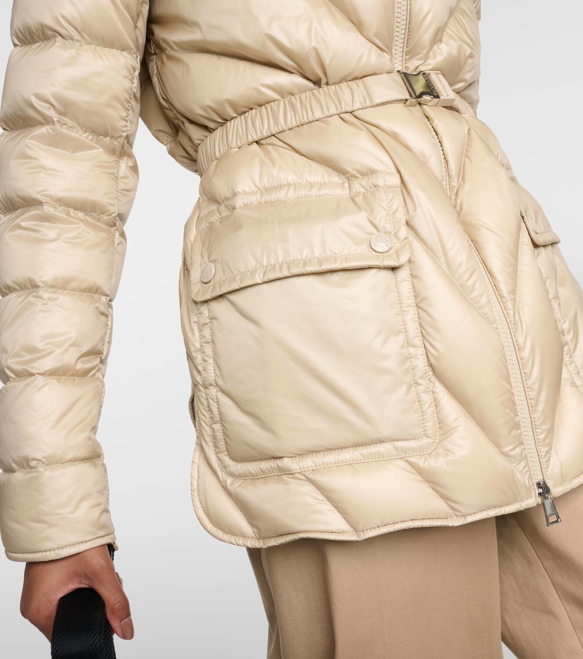 Moncler quilted best sale down jacket