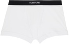 TOM FORD Two-Pack Black & White Boxer Briefs