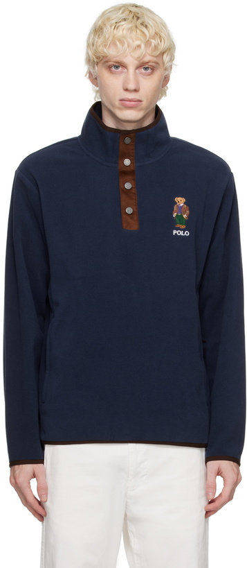 Photo: Polo Ralph Lauren Navy Polo Bear Sweater