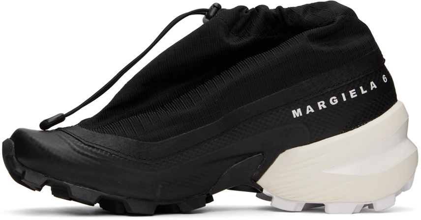 MM6 Maison Margiela Black Salomon Edition Cross Low Sneakers MM6