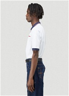 Wave Polo Shirt in White