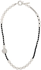 PEARL OCTOPUSS.Y Silver Black Pearl Necklace
