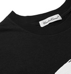 Undercover - Printed Cotton-Jersey T-Shirt - Black