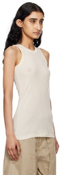 Jil Sander Gray Three-Layer Tank Top