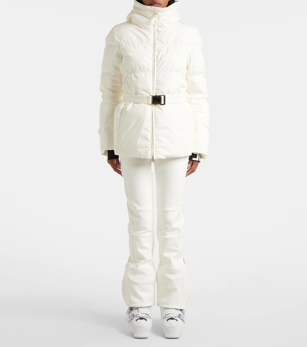 Jet Set Chamonix belted ski jacket