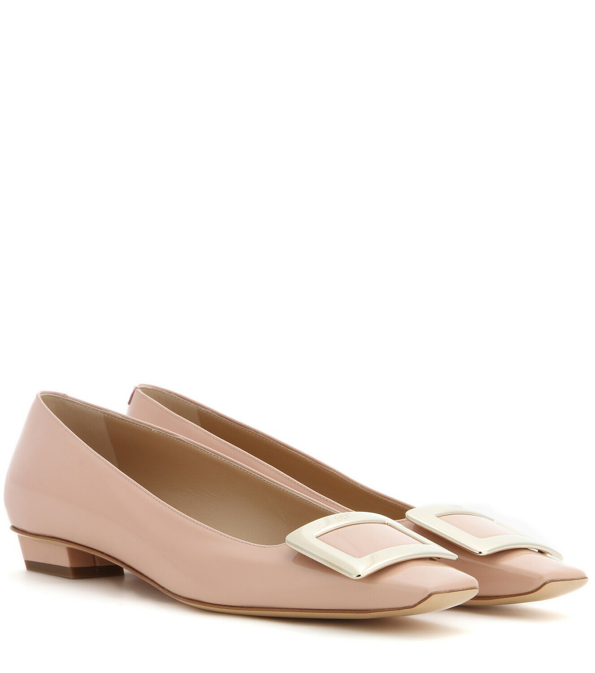 Roger Vivier Belle Vivier patent leather ballet flats Roger Vivier