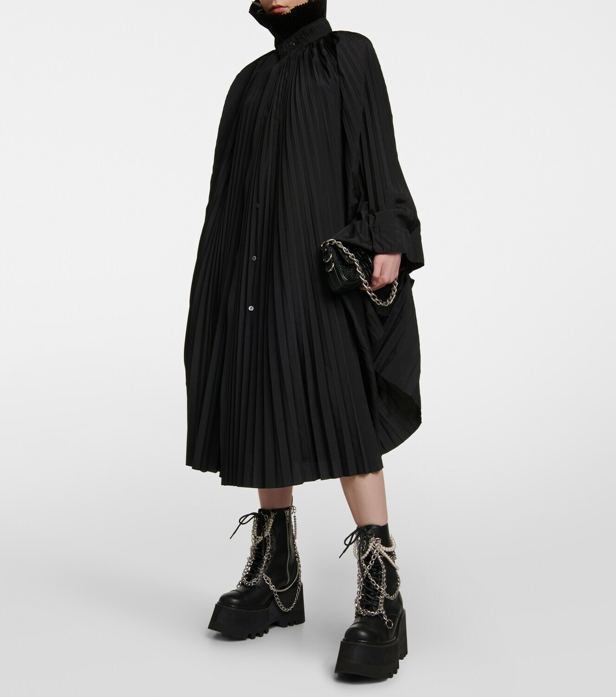 Junya Watanabe Embellished platform leather boots Junya Watanabe