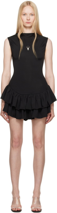Photo: BELLE Black Ballerina Minidress