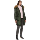 Mr and Mrs Italy Green Down Parka