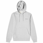 Norse Projects Men's Vagn NP Logo Hoody - END. Exclusive in Light Grey Melange