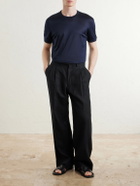 Dolce&Gabbana - Silk-Jersey T-Shirt - Blue
