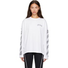 Off-White White Paisley Diags T-shirt