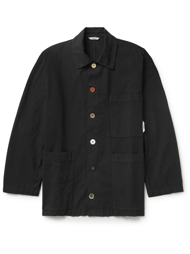 Photo: Barena - Cotton Overshirt - Black