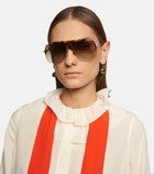 Victoria Beckham - Aviator sunglasses