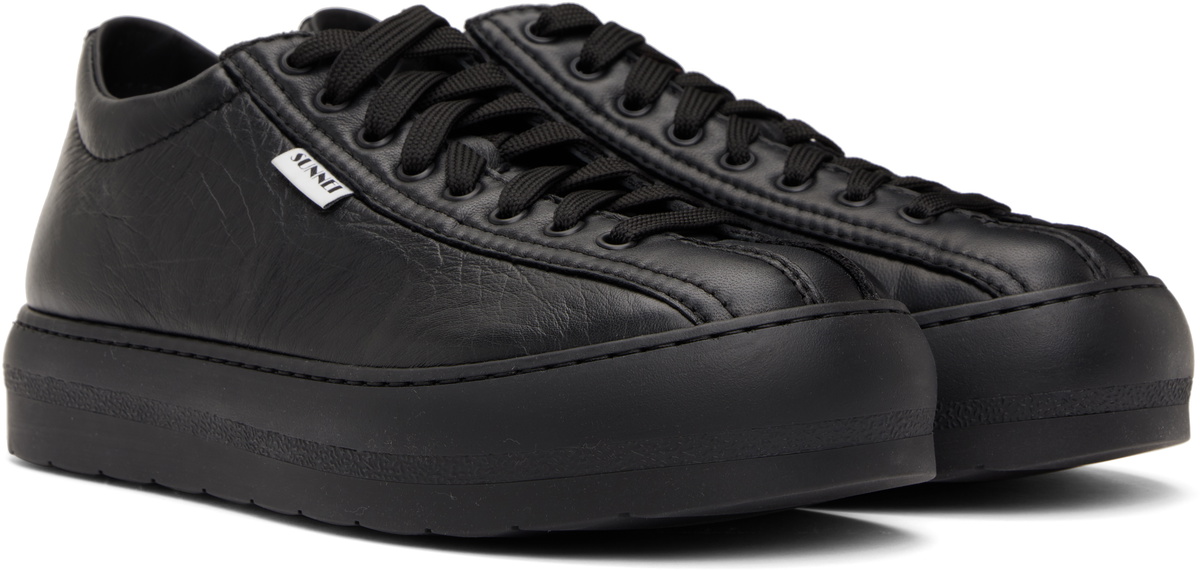 SUNNEI Black Dreamy Bowling Sneakers