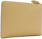 LEMAIRE Yellow Embossed Pouch