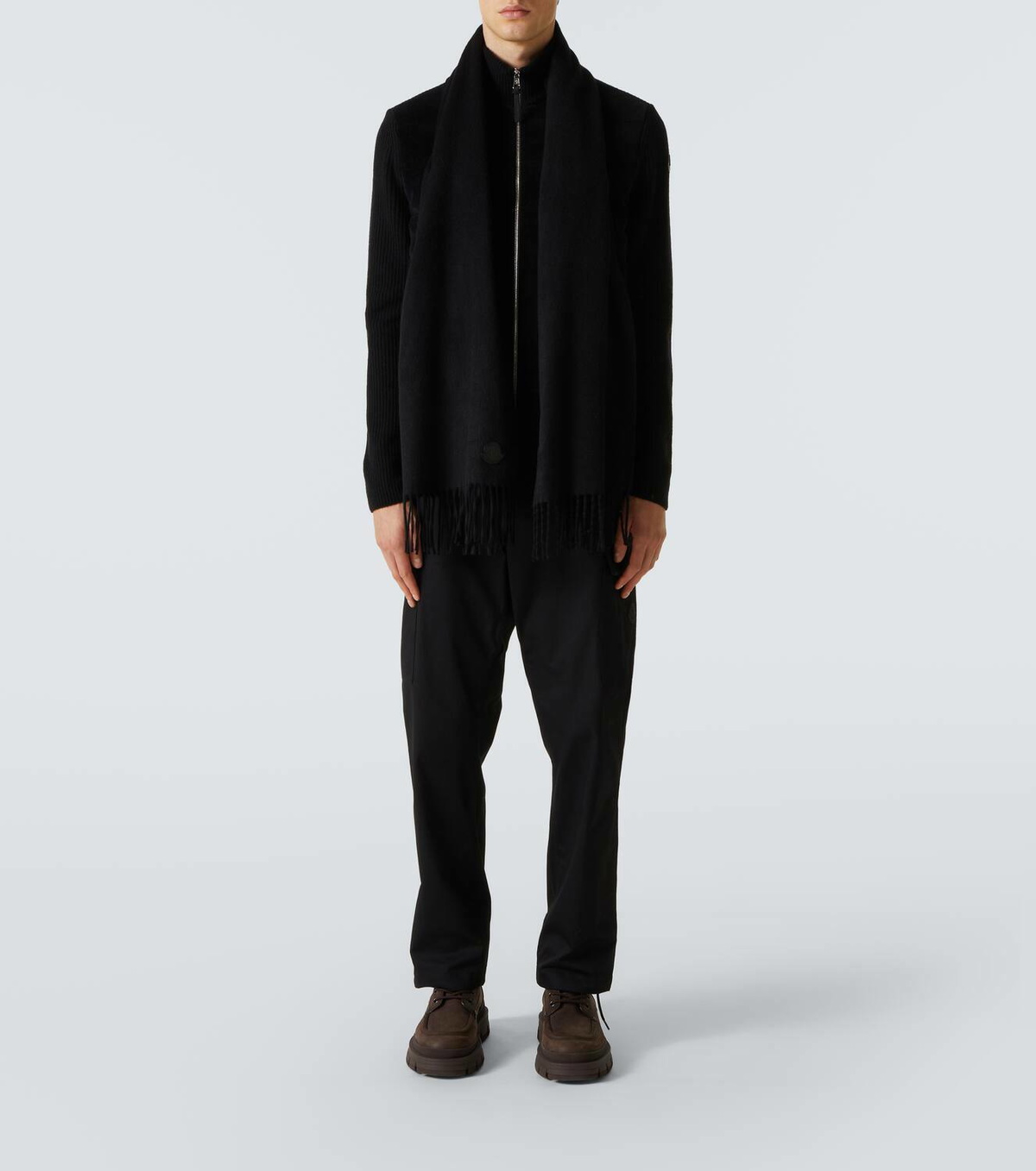Moncler Cashmere felt scarf