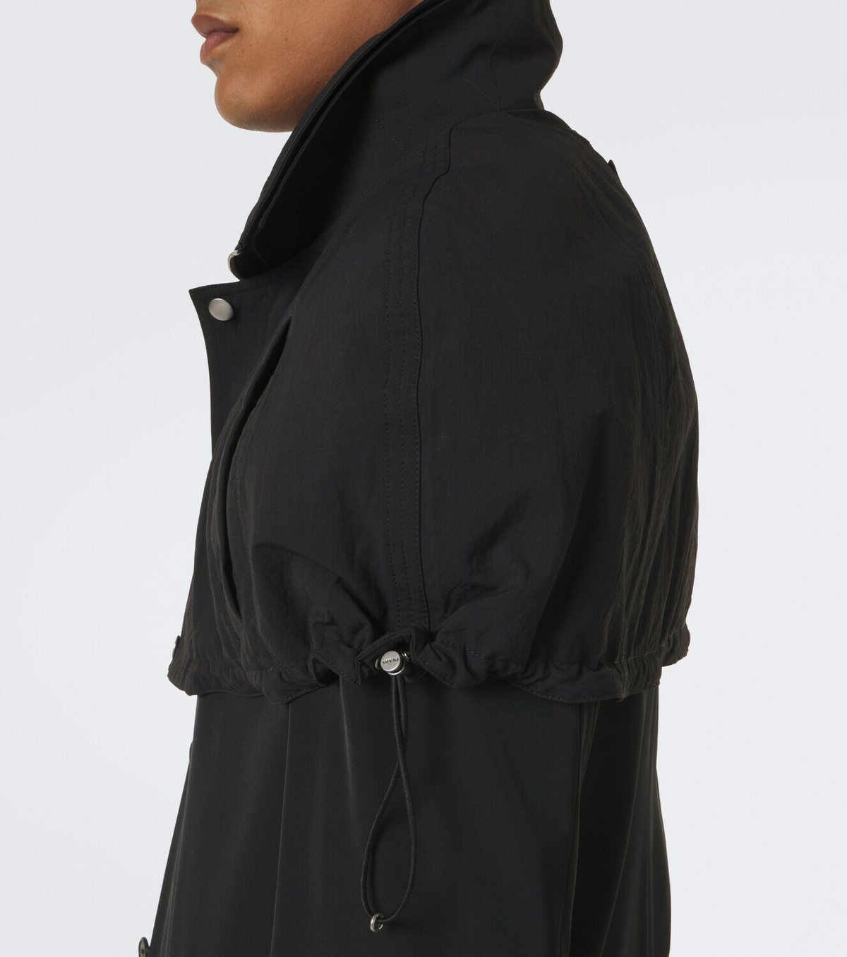 Prada Re-Nylon cropped cape