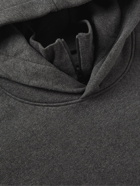 FRAME - Cotton-Blend Jersey Hoodie - Gray