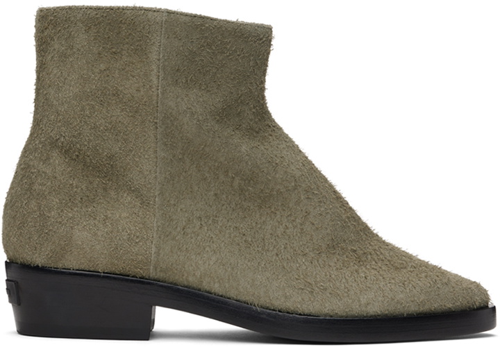 Photo: Fear of God Green Western Low Boots